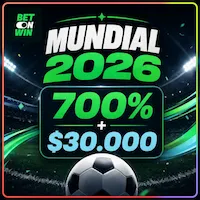 Bono Mundial 2026: 700% + $30.000