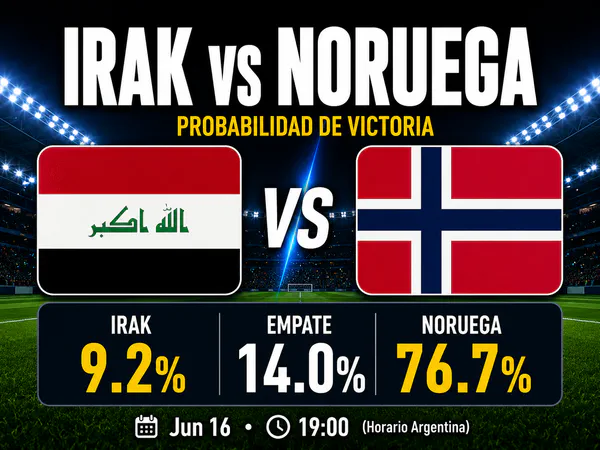 Irak vs Noruega Mundial 2026