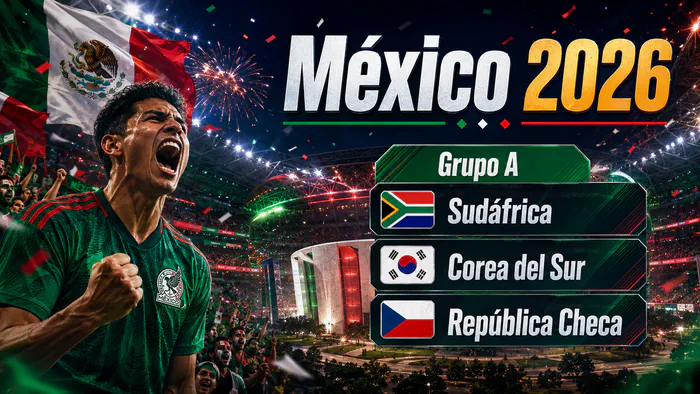 México en el Mundial 2026 como anfitrión del Grupo A
