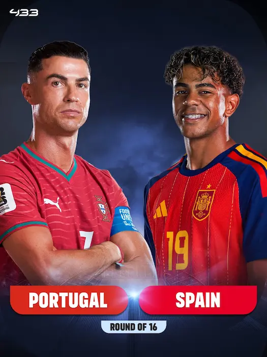 Jugadores clave de Portugal y España en octavos del Mundial 2026